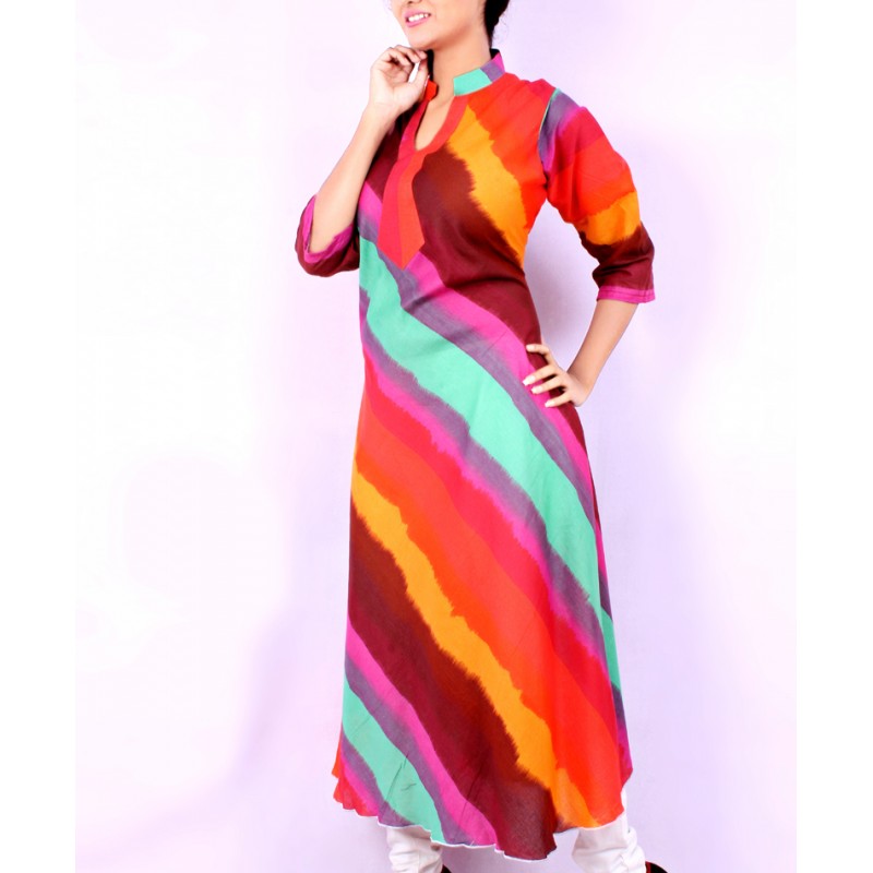 rainbow kurti